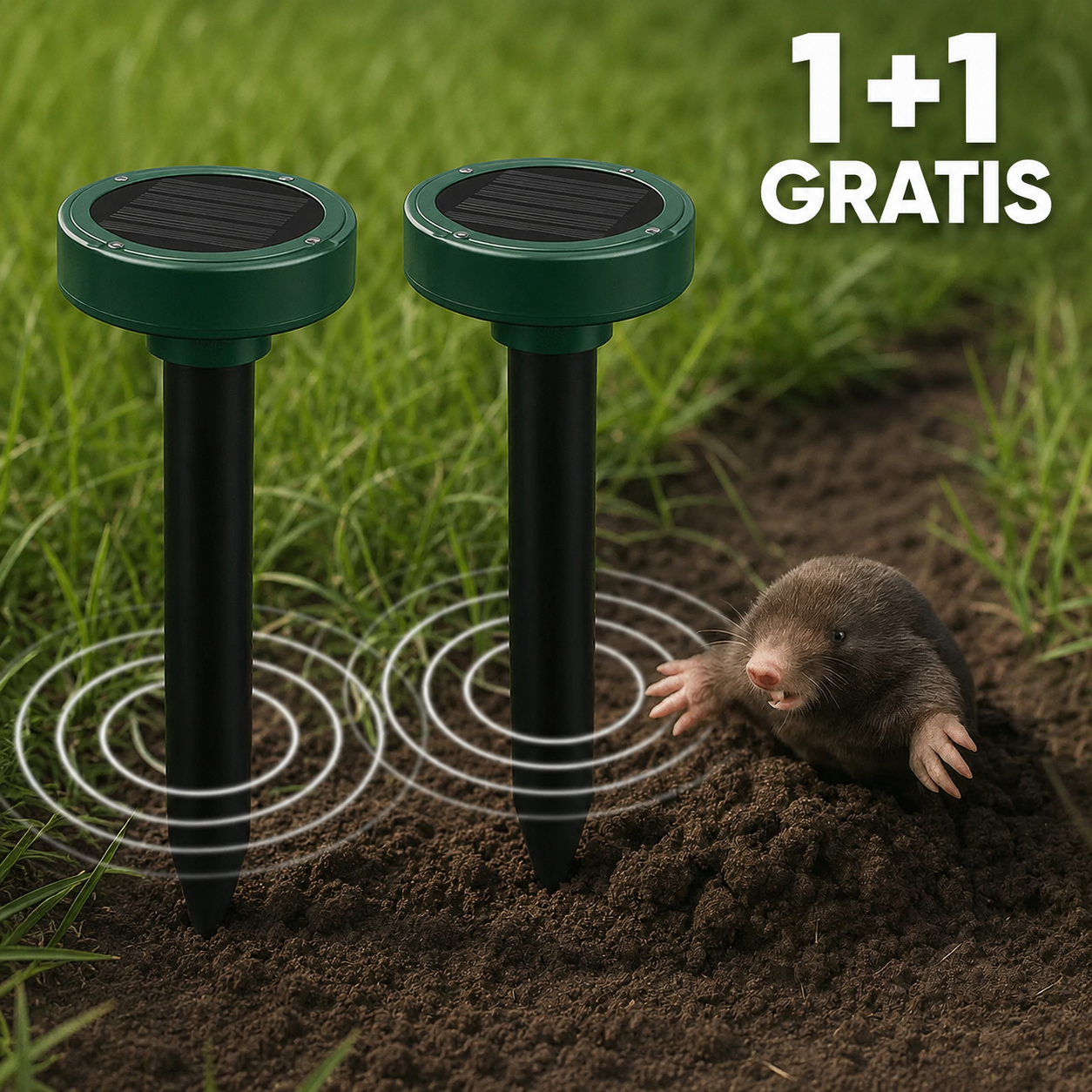 Solarni Rasterivač Krtica 1+1 GRATIS