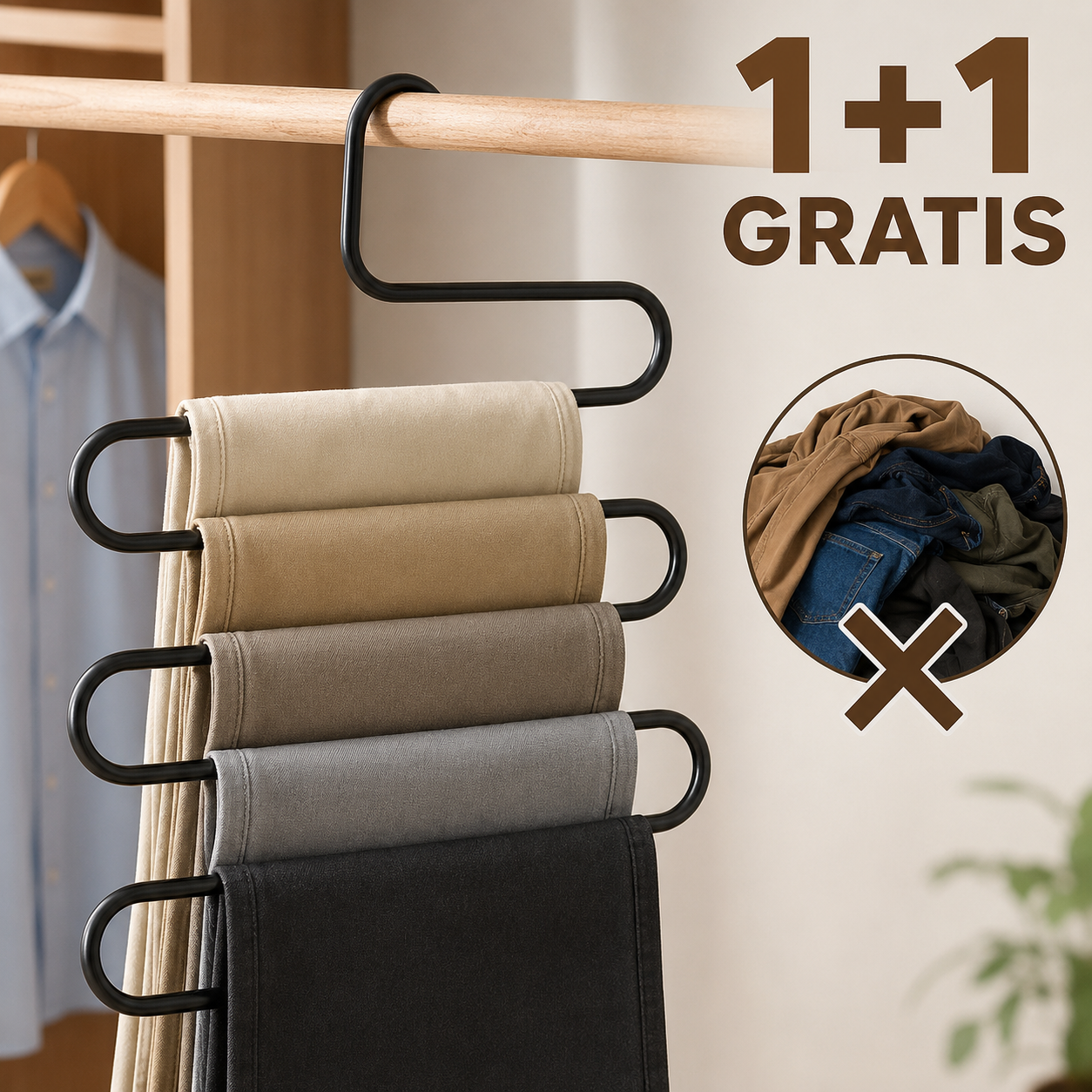 Ofinger za pantalone 1+1 GRATIS