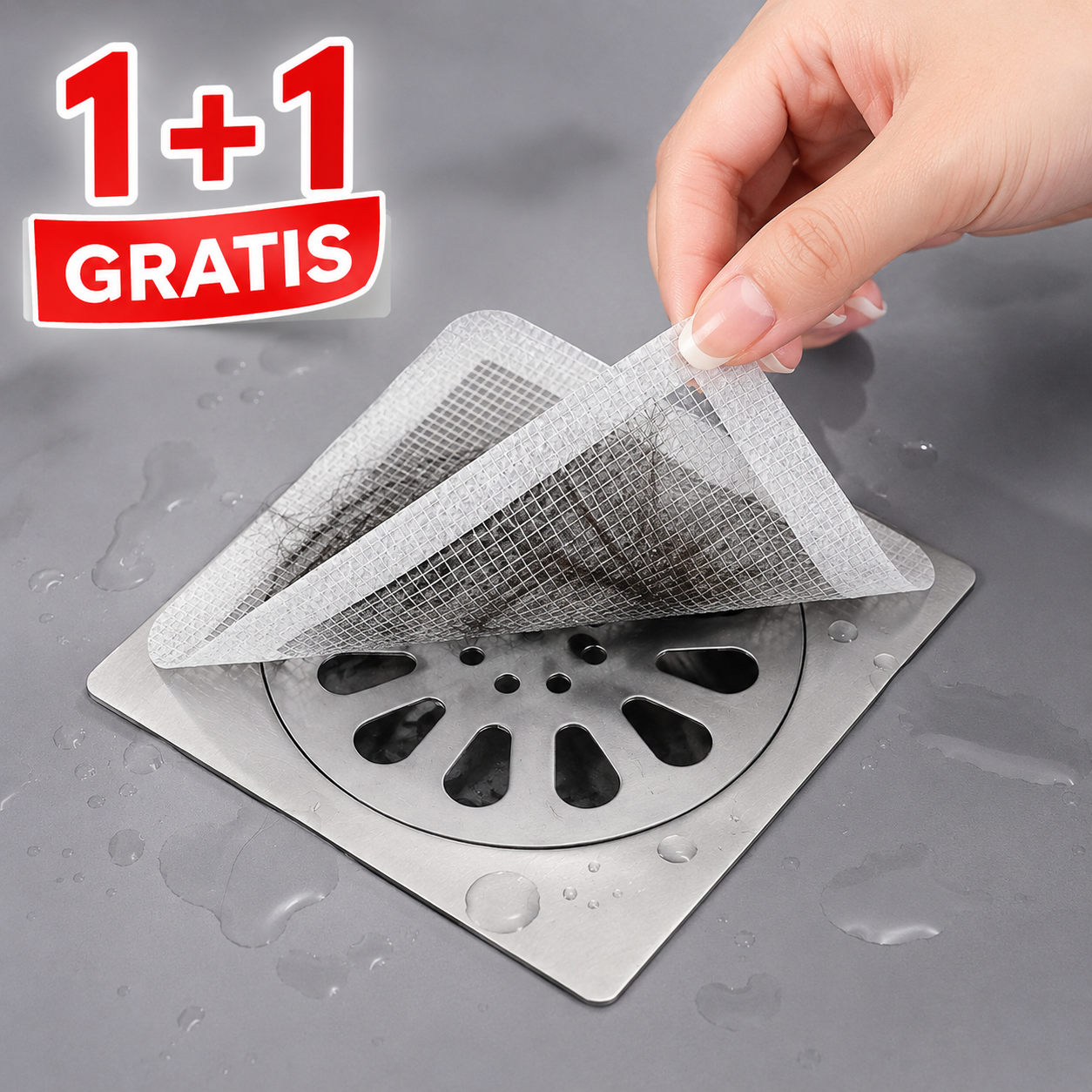 Samolepljive mrežice za odvod u kupatilu 1+1 GRATIS