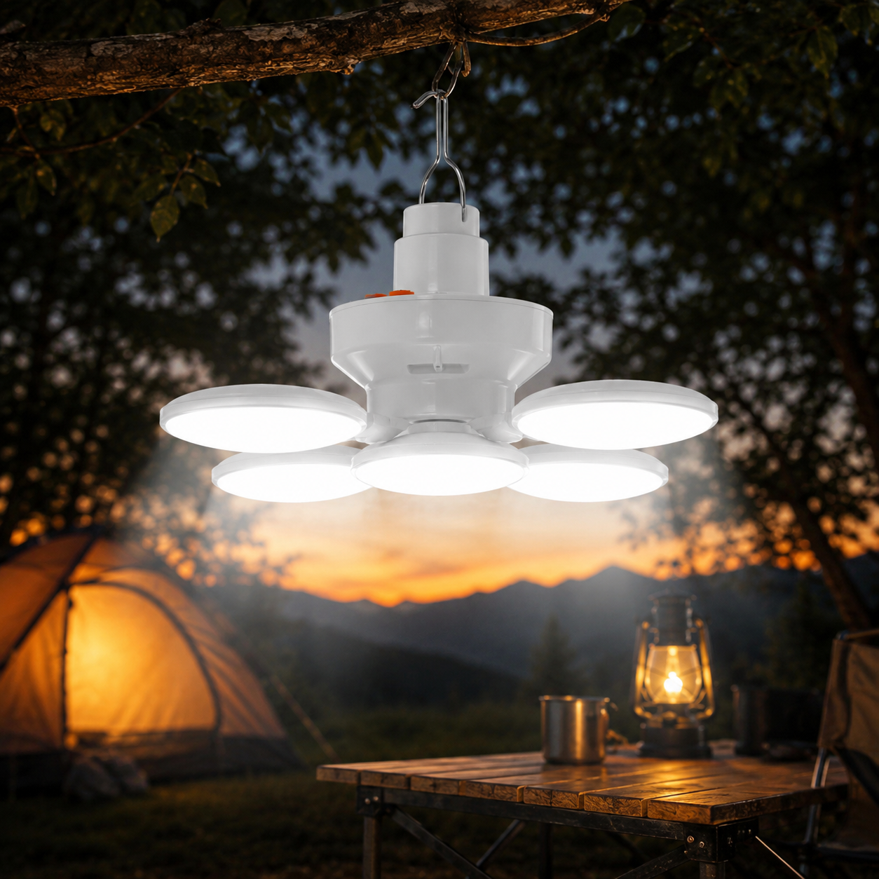 LED lampa sa solarnim punjenjem