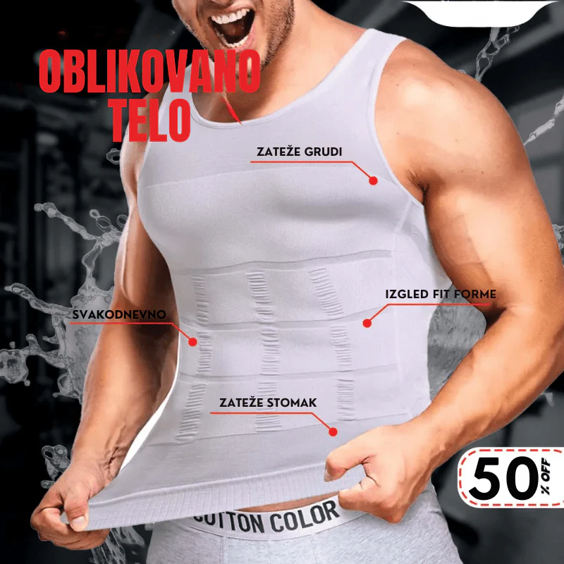 Muški steznik za oblikovanje tela