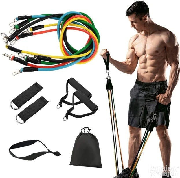 Home gym extreme TRAKE za rastezanje i vežbanje 1+1 GRATIS
