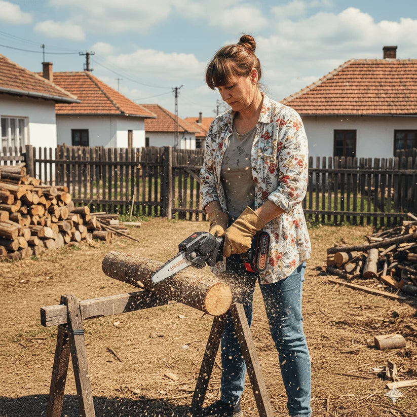 Mini prenosiva električna testera sa punjivom baterijom