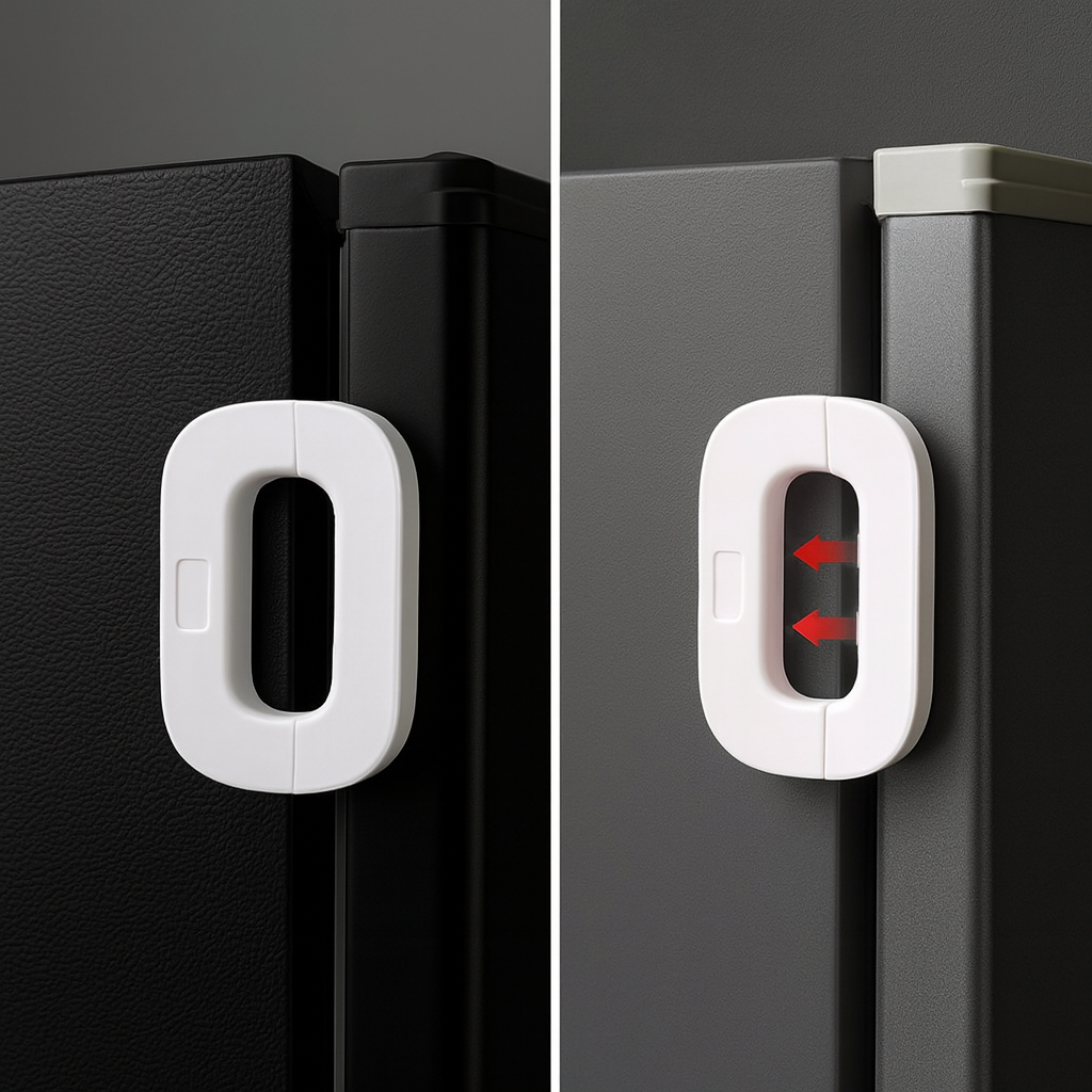 Sigurnosna brava za bebe, frižider, police