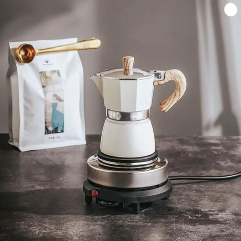 Džezva za espreso sa drvenom drškom