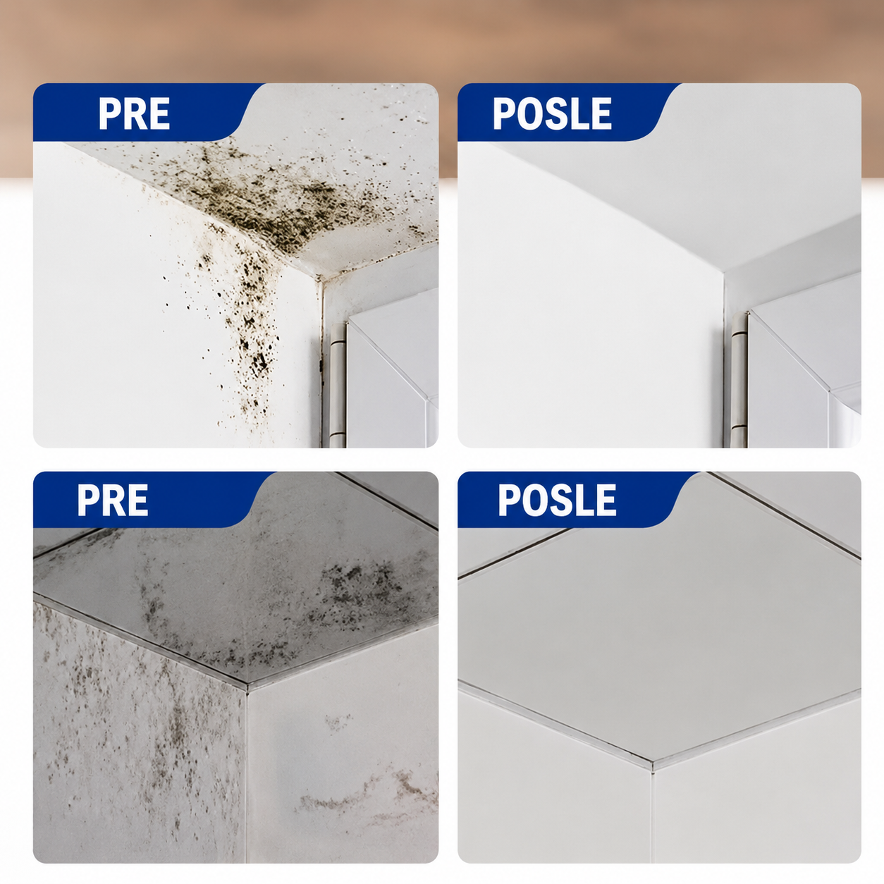 Sredstvo protiv buđi, vlage i fleka 60ml 1+1 GRATIS