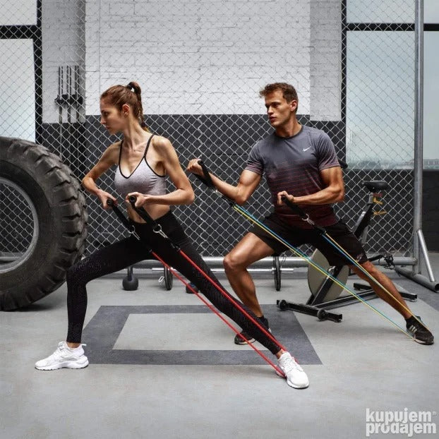 Home gym extreme TRAKE za rastezanje i vežbanje 1+1 GRATIS