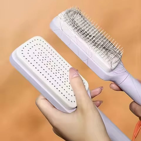 Četka za kosu koja se sama čisti 1+1 GRATIS